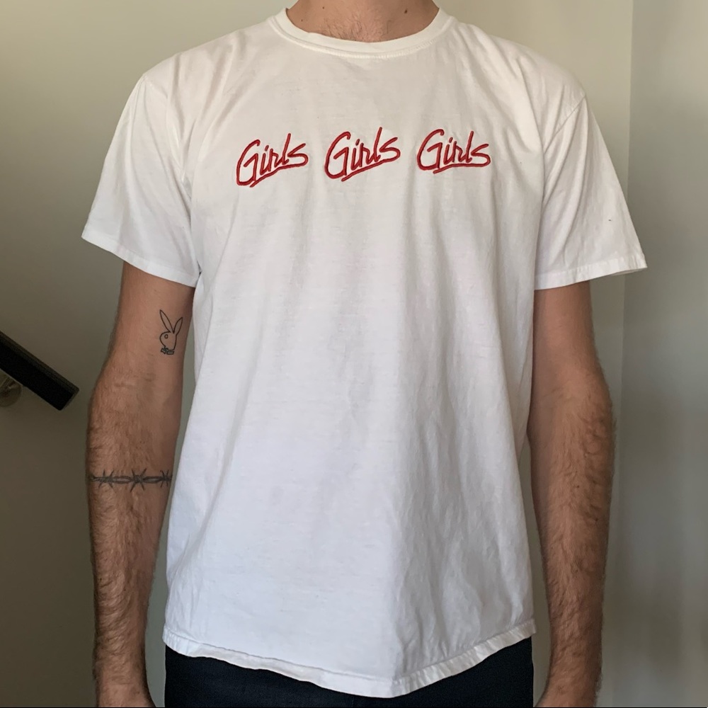 Motley Crue Girls Girls Girls embroidered t-shirt